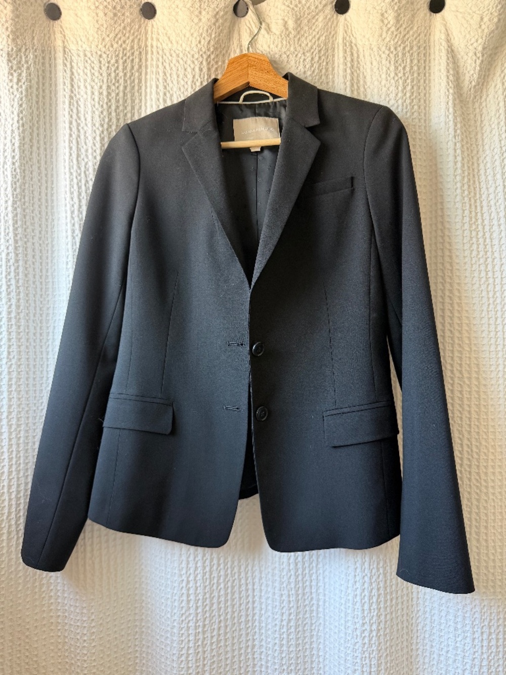 Classic Black Blazer - Banana Republic
